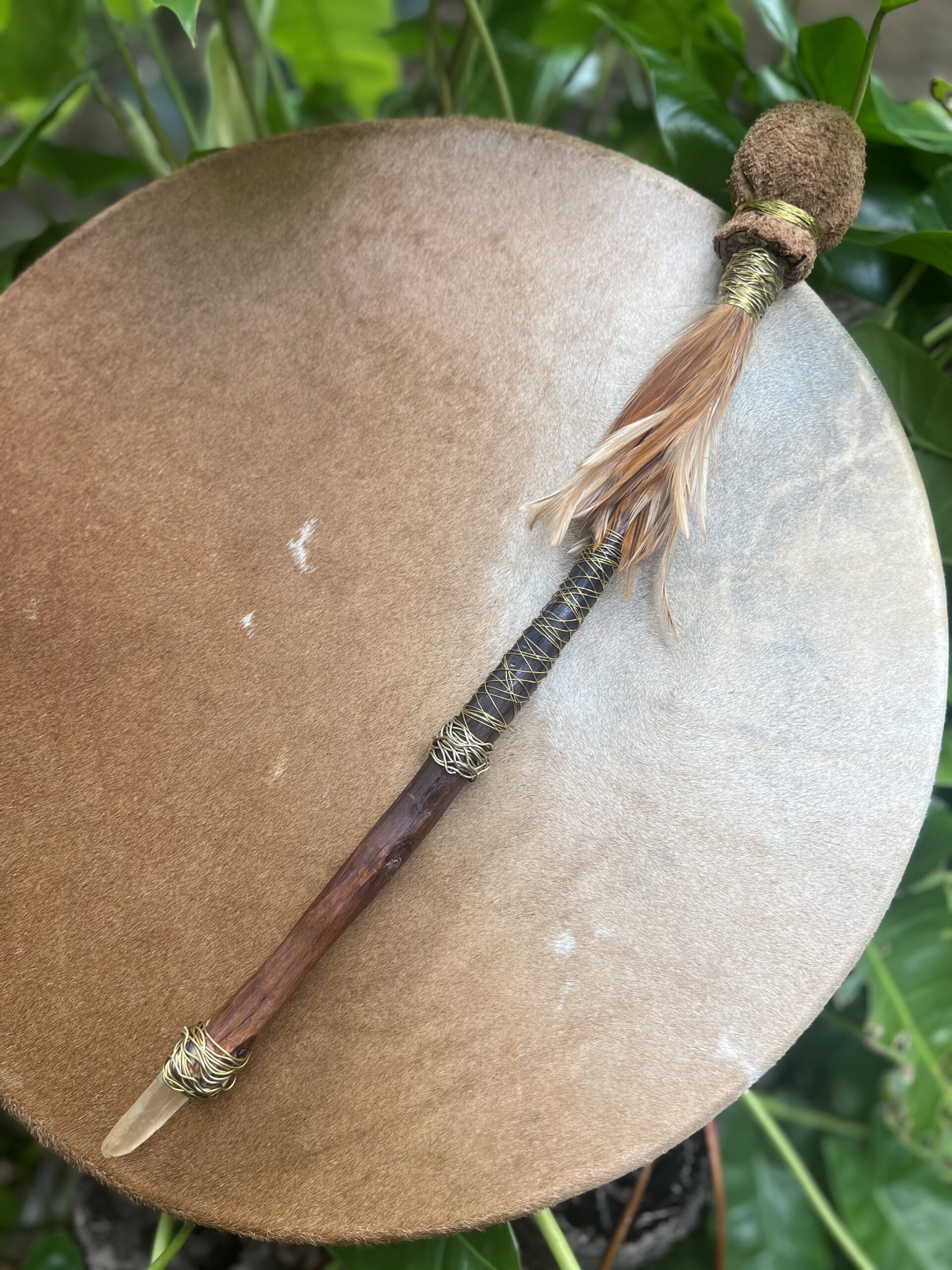 Ceremonial drum mallets